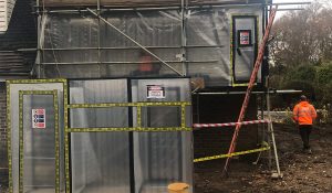 Asbestos Removal Warning