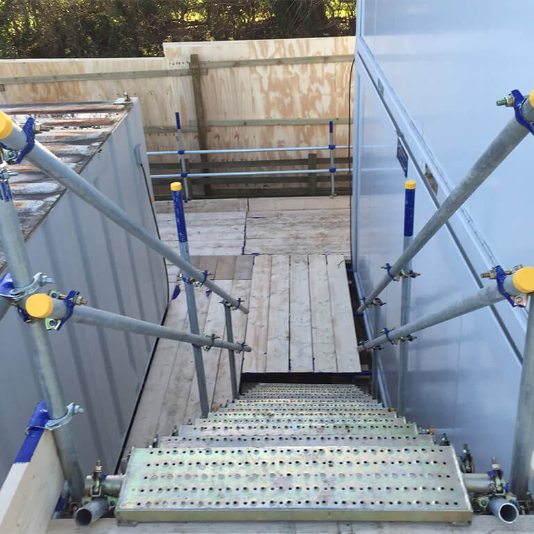 Ruddy Homes stairs