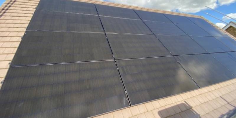 Solar Panels On Roof