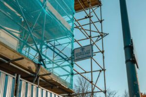 Merlin Scaffolding Sign