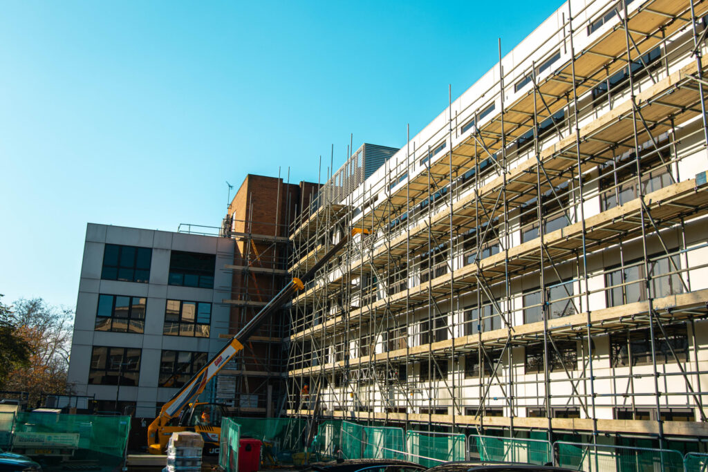 Scaffolding hazard feature
