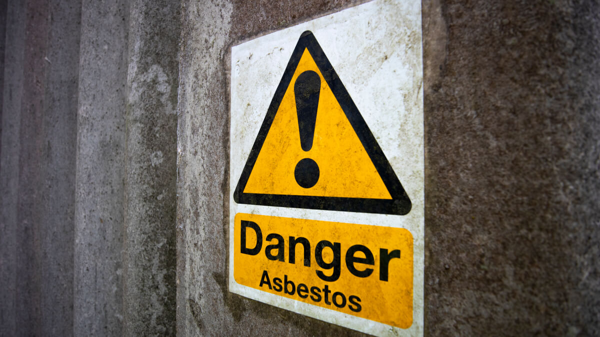 Asbestos danger